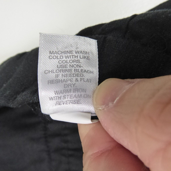 J Jill Pants Womens SZ M Linen Blend Pull On Lightweight Breathable Casual - Picture 9 of 10